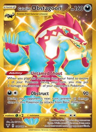 Galarian Obstagoon (2020)