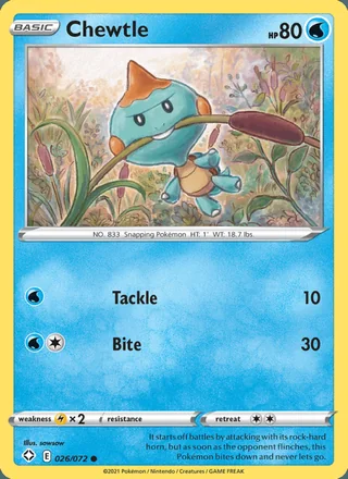Chewtle (2021)