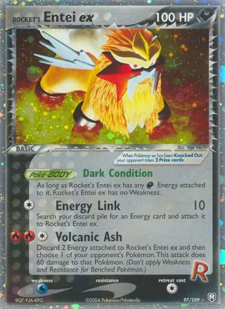 Rocket's Entei ex (2004)