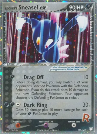 Rocket's Sneasel ex (2004)