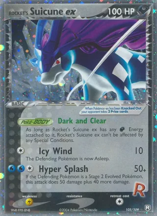 Rocket's Suicune ex (2004)