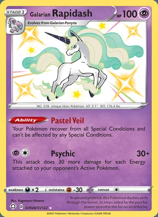 Galarian Rapidash (2021)