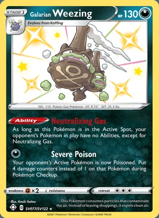 Galarian Weezing (2021)