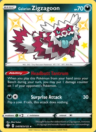 Galarian Zigzagoon (2021)