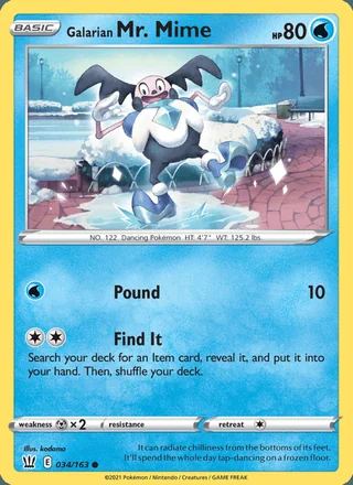 Galarian Mr. Mime (2021)