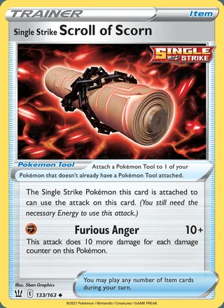 Single Strike Scroll of Scorn (2021)