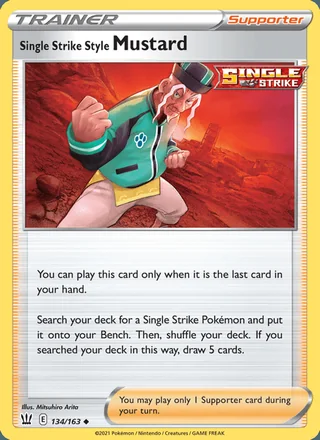 Single Strike Style Mustard (2021)