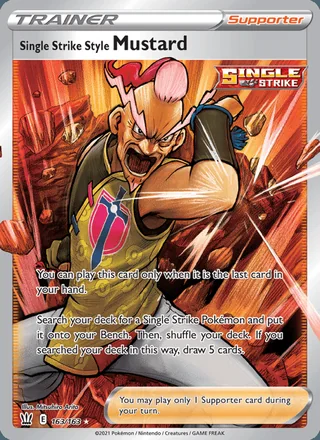 Single Strike Style Mustard (2021)