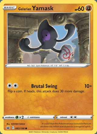 Galarian Yamask (2021)