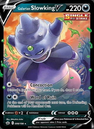 Galarian Slowking V (2021)