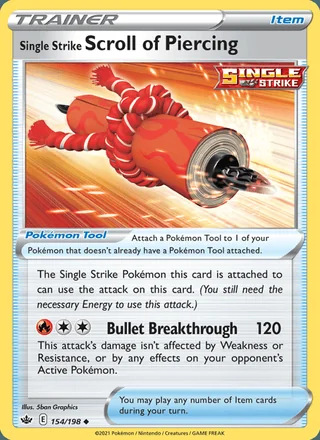 Single Strike Scroll of Piercing (2021)