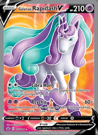 Galarian Rapidash V (2021)
