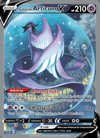 Galarian Articuno V (2021)