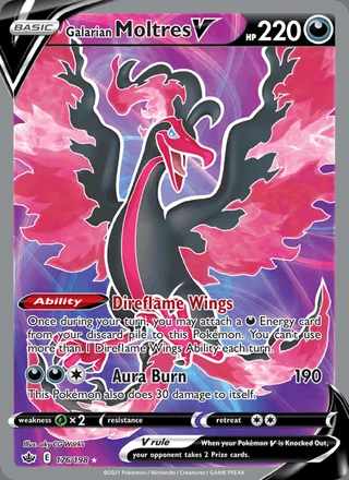 Galarian Moltres V (2021)