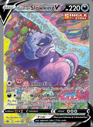 Galarian Slowking V (2021)