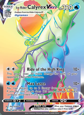 Ice Rider Calyrex VMAX (2021)