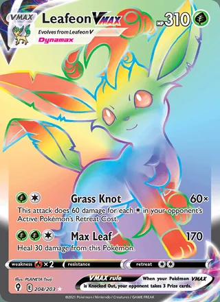Leafeon VMAX (2021)