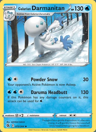 Galarian Darmanitan (2021)