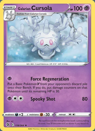 Galarian Cursola (2021)