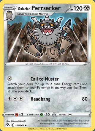 Galarian Perrserker (2021)