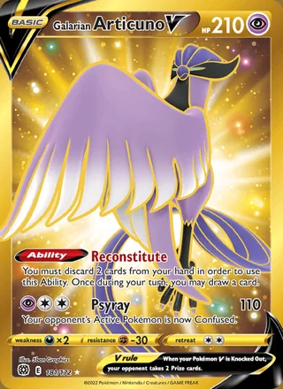 Galarian Articuno V (2022)