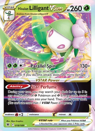 Hisuian Lilligant VSTAR (2022)