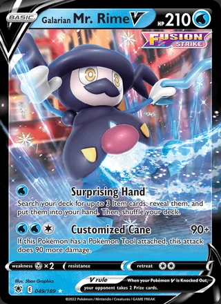 Galarian Mr. Rime V (2022)
