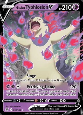 Hisuian Typhlosion V (2022)