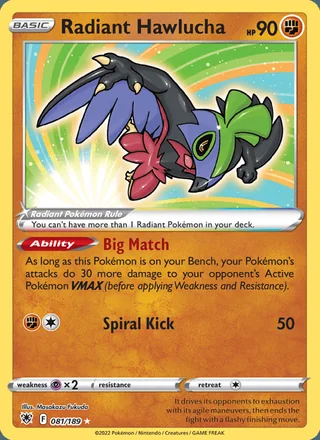 Radiant Hawlucha (2022)