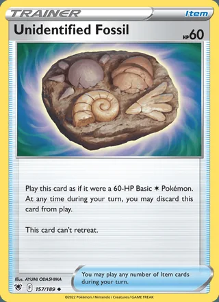 Unidentified Fossil (2022)