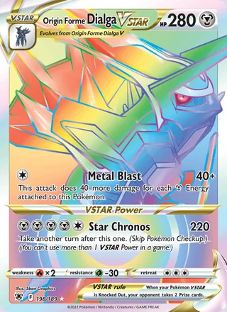 Origin Forme Dialga VSTAR (2022)