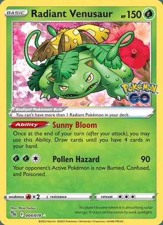 Radiant Venusaur (2022)