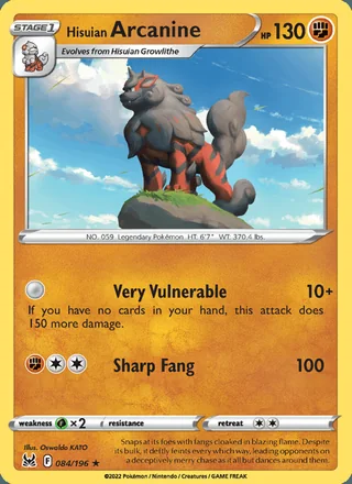 Hisuian Arcanine (2022)