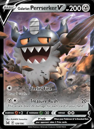 Galarian Perrserker V (2022)