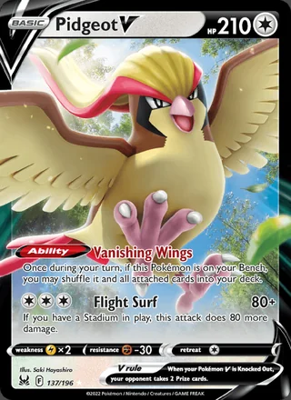 Pidgeot V (2022)