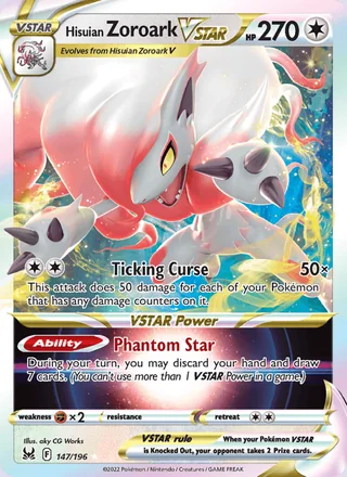Hisuian Zoroark VSTAR (2022)