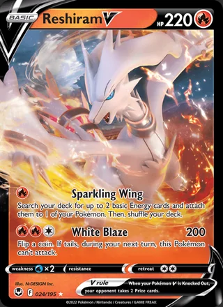 Reshiram V (2022)