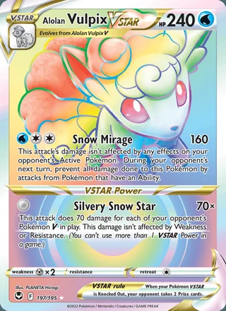Alolan Vulpix VSTAR (2022)
