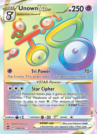 Unown VSTAR (2022)