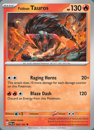 Paldean Tauros (2023)