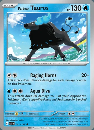 Paldean Tauros (2023)