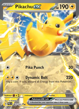 Pikachu ex (2023)