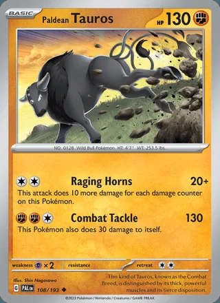 Paldean Tauros (2023)