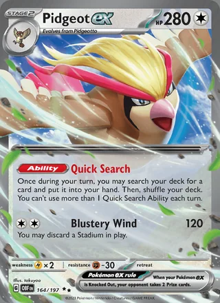 Pidgeot ex (2023)