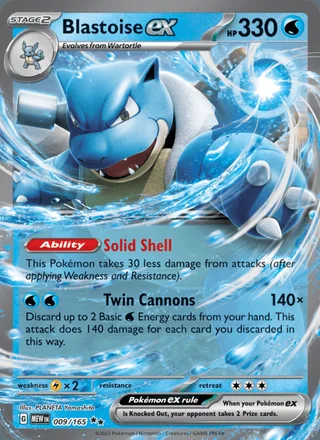 Blastoise ex (2023)
