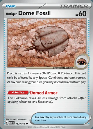 Antique Dome Fossil (2023)