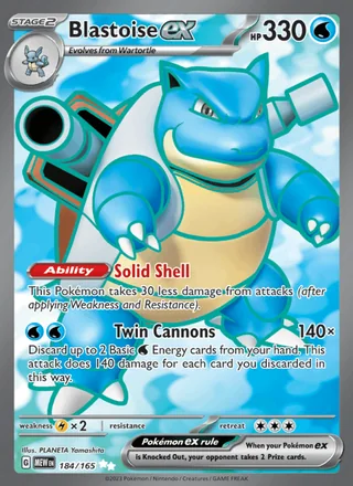 Blastoise ex (2023)