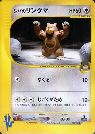 Bruno's Ursaring — シバのリングマ (2001)