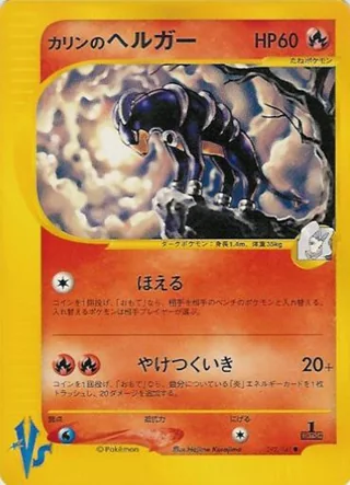 Karen's Houndoom — カリンのヘルガー (2001)