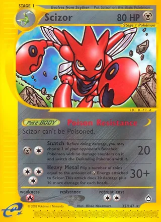 Scizor — ハッサム (2002)